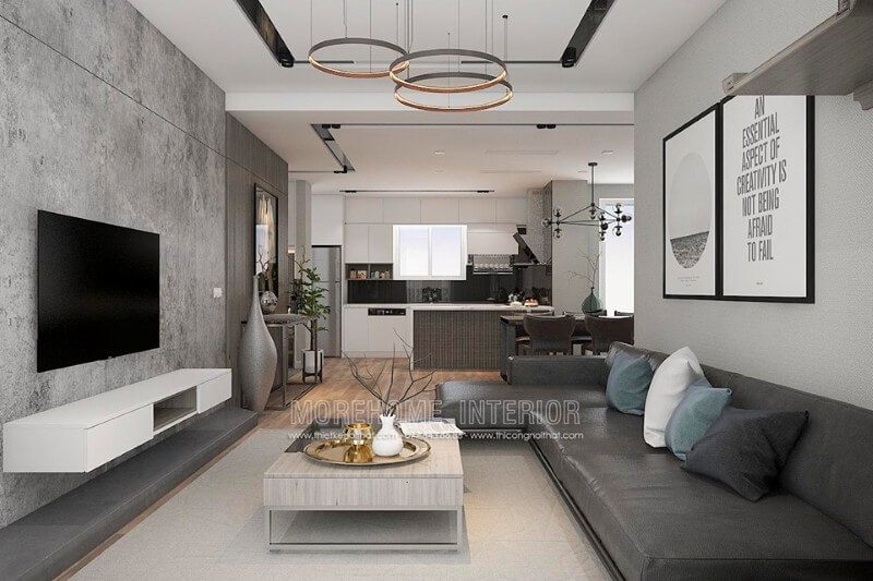 Nội thất của chung cư Season Avenue được thiết kế theo phong cách hiện đại.